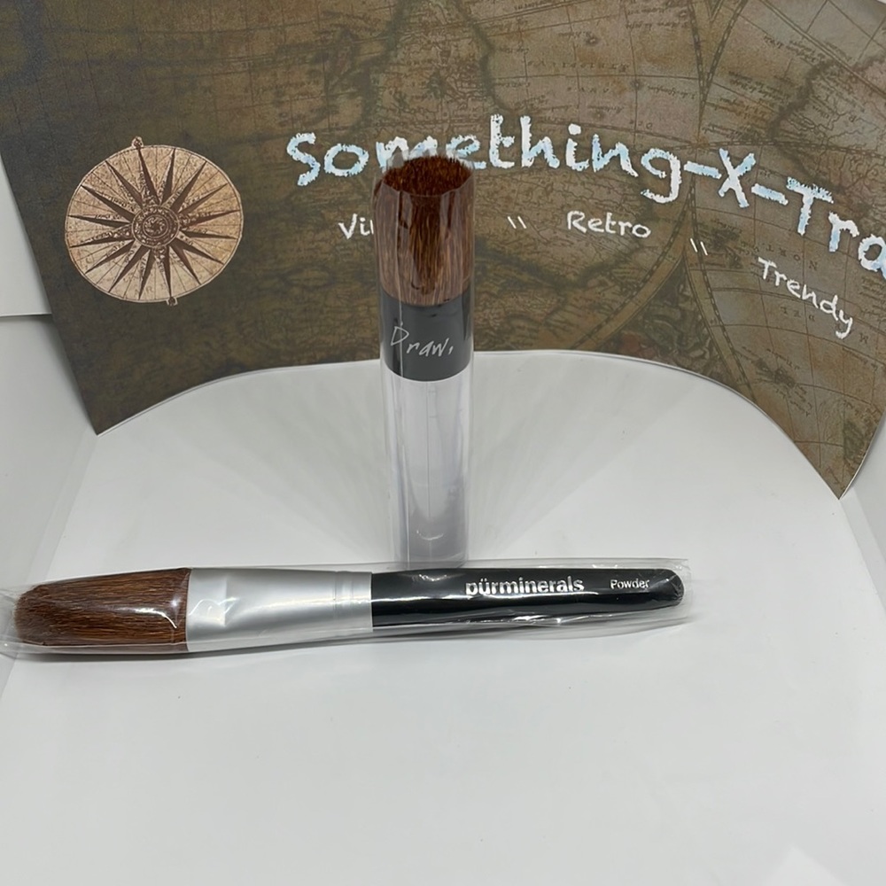 Pur Minerals Make Up Brushes - Powder & Dip, Draw & Dust #34